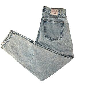 Pull&Bear Womens Mom Jeans Size 36 Light Wash Denim Relaxed Fit Casual Comfortab